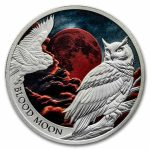 2026 Tuvalu 1 oz Silver Proof Blood Moon (w/ Box & COA)