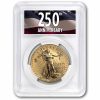 2026-W 1 oz Burnished Gold Eagle Dual Date MS-70 PCGS (FDI, 250)
