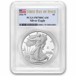 2026-W 1 oz Proof Silver Eagle PR-70 PCGS (FDI, Dual Date)
