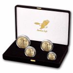 2026-W 4-Coin Proof Gold Eagle Set (Dual Date)