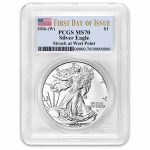 2026-(W) American Silver Eagle MS-70 PCGS (First Day of Issue)