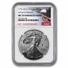 2026-W Burnished Silver Eagle MS-70 NGC (AR, 40th, Enhanced)