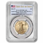 2026-W Proof 1/2 oz Gold Eagle Dual Date PR-70 PCGS (FDI)