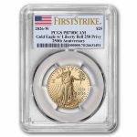 2026-W Proof 1/2 oz Gold Eagle Dual Date PR-70 PCGS (FS)