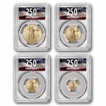 2026-W Proof Gold Eagle Set - Dual Date PR-70 PCGS (FDI, 250th)
