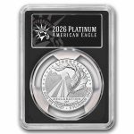 2026-W Proof Platinum Eagle PR-70 PCGS (Advanced Release, Black)