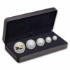 2027 5-Coin Silver Autumn Leaves Fractional Set (Box/COA)
