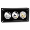 2027 AUS Year of the Goat 1 oz Silver Trio (SIII, w/Box & COA)