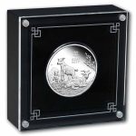 2027 Australia 1 oz Silver Lunar Goat Proof (w/Box & COA)