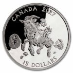 2027 Canada 1 oz Proof Silver $15 Lunar Year of the Goat