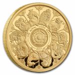 2027 GB Royal Tudor Beasts The Completer 1 oz Gold Proof Coin