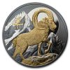 2027 Niue 5 oz Silver Lunar Goat Black Proof (with Box and COA)