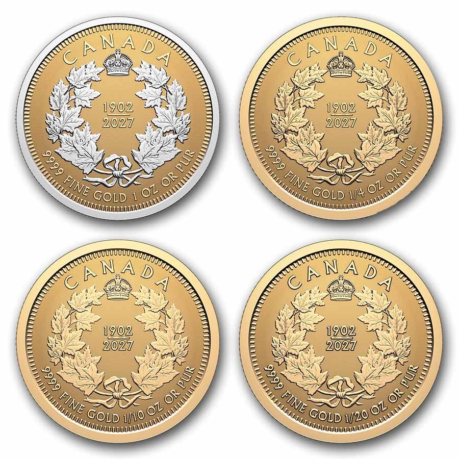 2027 RCM Gold 125th Anniv. Coronation of King Edward VII Set