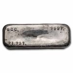21.73 oz Silver Bar - Gumer Coin Company (GCC)