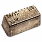 24.74 oz Silver Bar - Vintage Tri-State Refining Corp (TSRC)