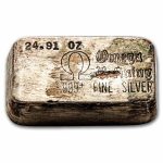 24.91 oz Silver Bar - Omega Refining