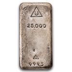 25 oz Silver Bar - Vintage Delta