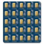 25x1 gram Gold Bar PAMP Suisse Multigram+25 (In Assay)