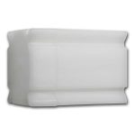 30.6 mm Half Dollar Size Square Coin Tube