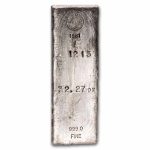 32.27 oz Silver Bar - Homestake Mining Company (1981, #1213)