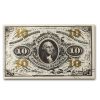 3rd Issue Fractional Currency 10 Cents CCU (Fr#1255)