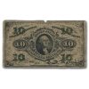 3rd Issue Fractional Currency 10 Cents Fine (Fr#1255)