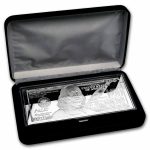 4 oz Silver Bar - 2025 $100 Bill (w/Box & COA)