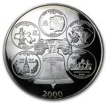 4 oz Silver Round - 50 Statehood Quarters (Random States)