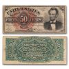 4th Issue Fractional Currency 50 Cents Lincoln VF (Fr#1374)