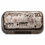 5.02 oz Silver Bar - WSR (Western States Refining)