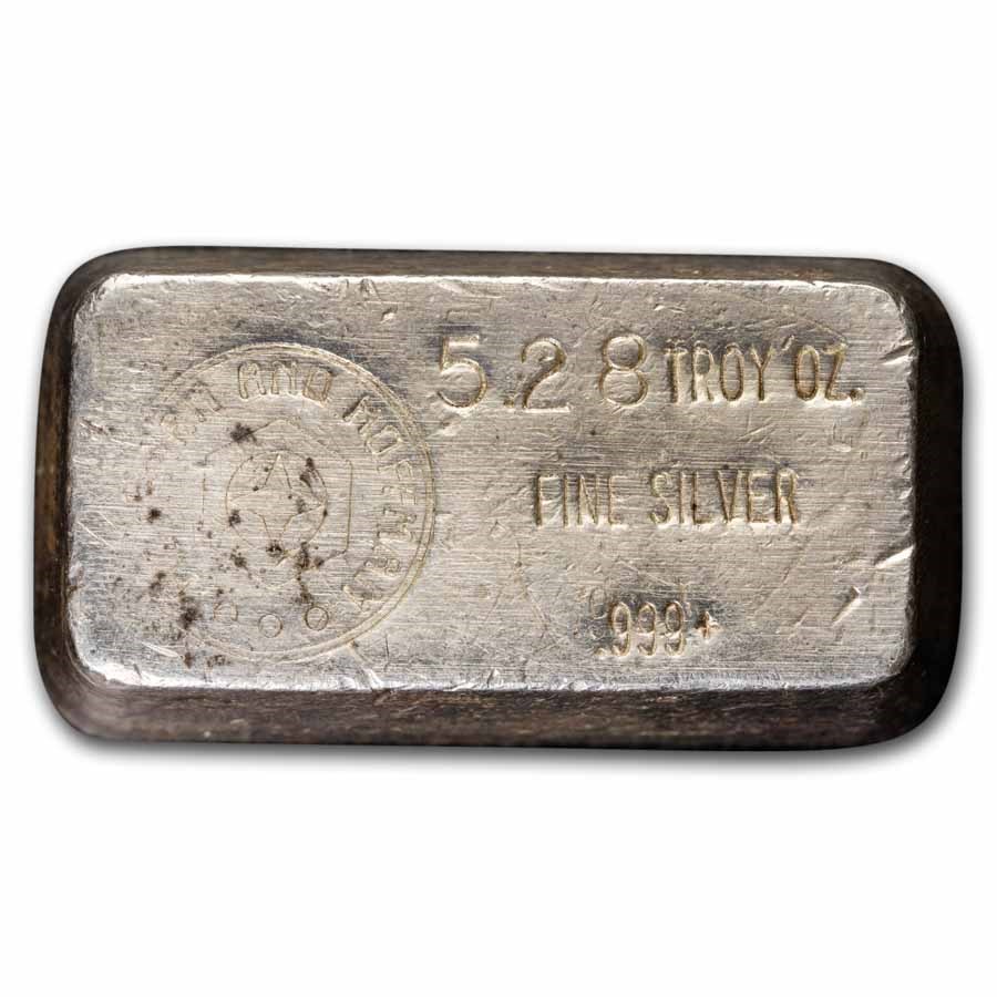 5.28 oz Silver Bar - Hoffman & Hoffman