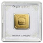 5 gram Gold Bar - Geiger Edelmetalle (Encapsulated w/Assay)