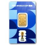 5 gram Gold Bar - PAMP FIFA™ 2026 World Cup (w/ Assay & Sleeve)