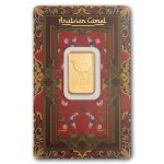 5 gram Gold Bar - PAMP Suisse Arabian Camel (In Assay w/ Frame)