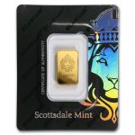 5 gram Gold Bar - Scottsdale Mint (In Certi-Lock® Assay, Black)