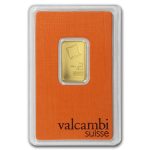5 gram Gold Bar - Valcambi (In Assay)
