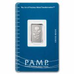 5 gram Platinum Bar - PAMP Suisse Rosa (In Assay)