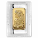 5 oz Gold Bar - PAMP Suisse Lady Fortuna Veriscan® (w/Assay)