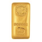 5 oz Gold Bar - Perth Mint (Cast, Serialized)
