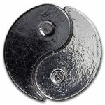 5 oz Hand Poured Silver - Yin Yang