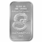 5 oz Silver Bar - 2025 APMEX Year of the Snake (Series 2)