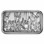 5 oz Silver Bar - American Constitution