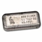 5 oz Silver Bar - Golden Analytical