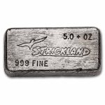 5 oz Silver Bar - Strickland