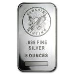 5 oz Silver Bar - Sunshine (Mint Mark SI)