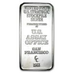 5 oz Silver Bar - U.S. Assay Office