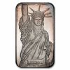 5 oz Silver Bar - Vintage Engelhard (Statue of Liberty, MTB)