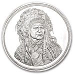 5 oz Silver Round - Running Antelope (The Silver Chief)