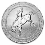 5 oz Silver Round - Scottsdale Mint (Cowboy)