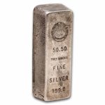50.50 oz Silver Bar - Consolidated Mines and Metals (#62784)   